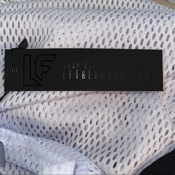 LF THE BRAND WHITE MESH WITH BLACK LOGO ON FRONT VINTAGE LOOK SMALL - Picture 5 of 5